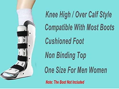 Calcetas Liner para Botas Ortopédicas, Medias Médicas para Caminar, 2 Pares, Cubierta Quirúrgica Blanca para Yeso y Botas de Fractura - imagen 2