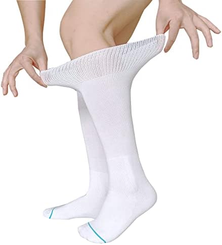 Calcetas Liner para Botas Ortopédicas, Medias Médicas para Caminar, 2 Pares, Cubierta Quirúrgica Blanca para Yeso y Botas de Fractura - imagen 4