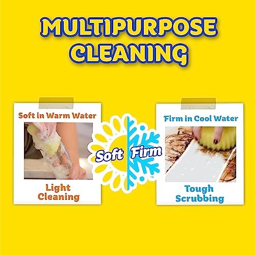 Kit de Limpieza Scrub Daddy y Scrub Mommy + Limpiador Multiusos Cif Original - Esponjas Antirayaduras para Cocina y Baño - imagen 3