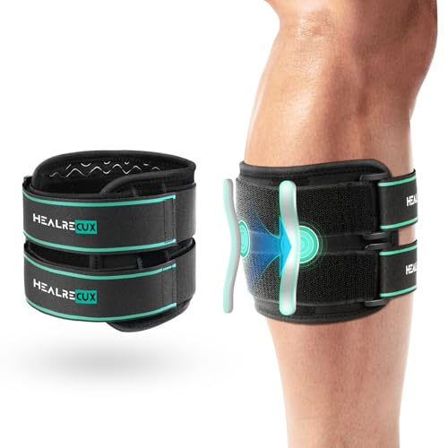 Dispositivos de Alivio del Dolor Ciático Healrecux, Faja para Nervio Ciático con 2 Almohadillas de Presión para Compresión Dirigida, Faja para - imagen 1