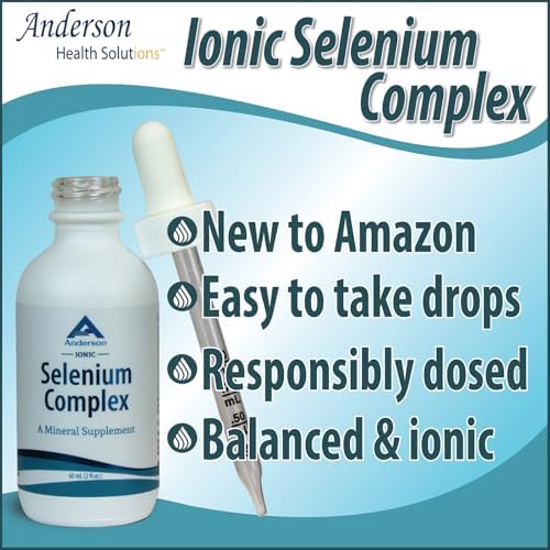 Complejo de Selenio Iónico Anderson, Gotas Líquidas de Selenio, Apoya Tiroides e Inmunidad, Antioxidante, Lucha contra Radicales Libres, Botella de - imagen 3