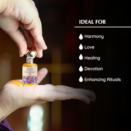 Aceite de Unción Rosa de Sarón 9ml | Bendiciones de Tierra Santa | Bendecido en Jerusalén | Especias Bíblicas | Regalos Cristianos | Aceite Sagrado - imagen 5