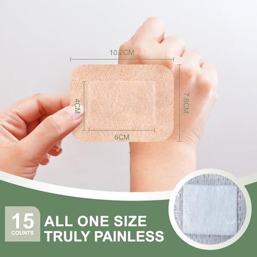 Tiras de Silicón Hysimedy para Piel Sensible y Frágil 3x4 15 Piezas, Vendajes Flexibles, Sin Látex, Hipoalergénicos y Transpirables, Fácil Remoción - imagen 2