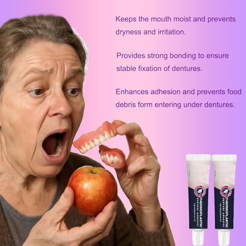 Adhesivo para Dentaduras 2PCS, Extra Fuerte y Duradero, Sujeción Ultra Máxima, Dura Hasta 4 Días, Apto para Todas las Edades - imagen 4