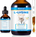 Suplemento de L-lisina para Gatos, Gotas Líquidas de L-Lisina para Apoyo Inmunológico, Respiración Felina, Estornudos, Nariz Moqueante, Sabor a Pollo - imagen 1