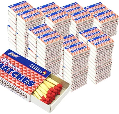 100 Cajas de Fósforos de Madera para Cocina, Tipo de Encendido en la Caja - imagen 1