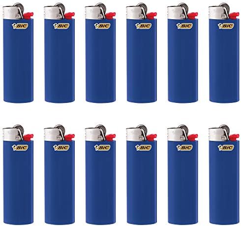 Encendedor BIC Classic Maxi Pocket, Azul, Paquete de 12 (El empaque puede variar) - imagen 2
