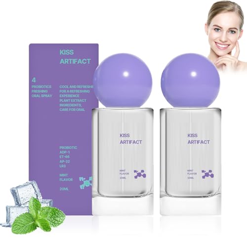 Spray Oral Probiótico (2 Piezas) para Frescura Duradera, Sin Alcohol, Cuidado del Aliento, Tamaño de Viaje (20ml/0.68fl oz) - imagen 1