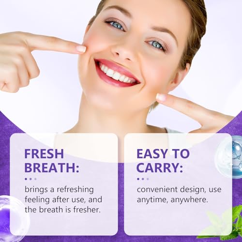 Spray Oral Probiótico (2 Piezas) para Frescura Duradera, Sin Alcohol, Cuidado del Aliento, Tamaño de Viaje (20ml/0.68fl oz) - imagen 6