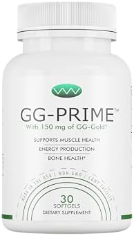 Suplemento GG-™ de Geranilgeraniol – 150mg GG-Gold® de Annatto – Apoya la Producción de CoQ10, Salud Muscular y Ósea – 30 Softgels - imagen 1