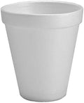 Taza de Espuma Blanca Dart 6J6, 6 oz, Diámetro Superior 2.9, Inferior 1.8, Altura 3.3, Paquete de 25 (4 Paquetes) - imagen 1