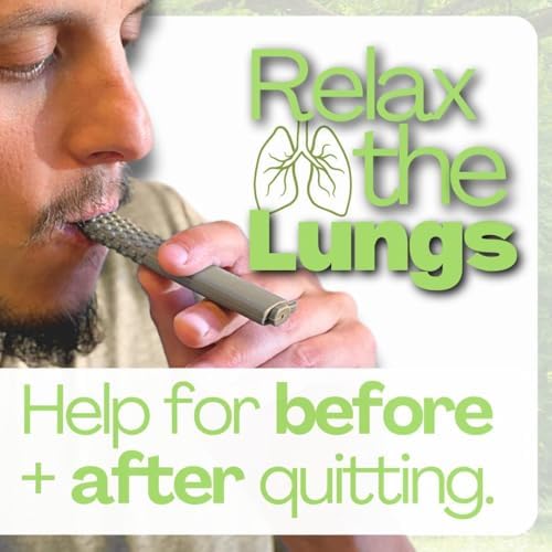 Nuevo Mullein Pufr LungDetox Cleanse, Inhalador Sin Humo, Varita Flexible | Aroma de Aceite Esencial, para Antes/Después de Dejar de Fumar | - imagen 2