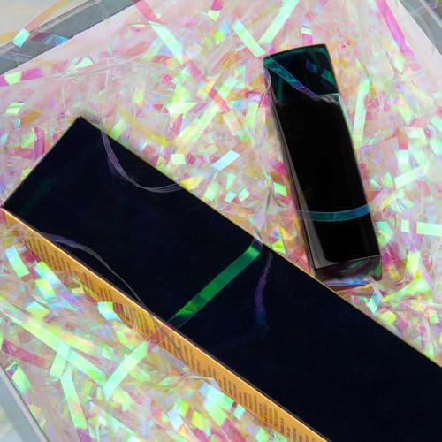 Relleno para Cesta de Regalo Caleihd 1LB, Papel de Confeti Iridiscente para Decorar Cajas y Bolsas en Navidad, Bodas, Cumpleaños y Más (3MM) - imagen 3