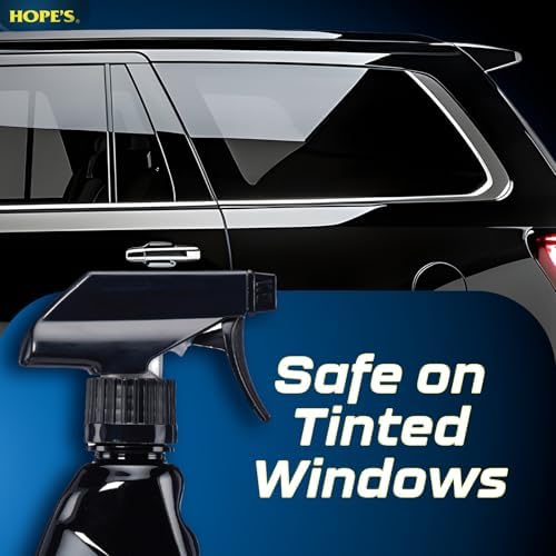 Limpiador de Cristales Automotriz HOPE'S Perfect Glass - Sin Rayas, Seguro para Tintado, 23 Fl Oz, Elimina Manchas y Suciedad de Carretera, Paquete - imagen 3