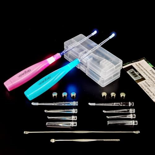 Herramienta Mejorada Airgoesin para Remover Piedras de Amígdalas con 2 Luces + Jeringa de Irrigación para Enjuague Oral y Aliento Fresco - imagen 2