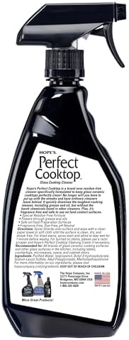 Limpiador de Estufa de Cerámica HOPE'S Perfect Cooktop Spray, 23 Fl Oz, Sin Residuos, Elimina Grasa y Aceite, Sin Fragancia, Pack de 1 - imagen 2