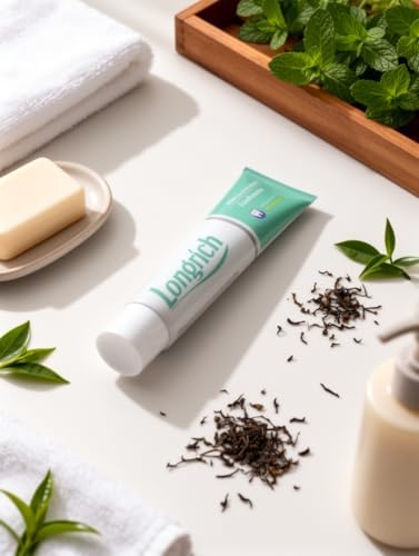 Pasta de Dientes Longrich Té Blanco Multi-efecto, Libre de Flúor - imagen 5