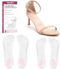 Plantillas de Gel para Tacones Altos - Welnove, Inserciones Invisibles de Densidad Doble, Absorción de Impactos, Confort para Sandalias y Zapatos, - imagen 1