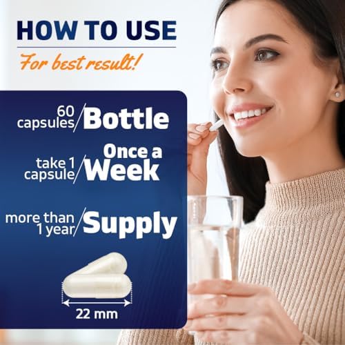 Vitamatic Paquete de 2 Vitaminas D3 50,000 UI (como Colecalciferol), Dosis Semanal, 1250 mcg, 60 Cápsulas Veganas, Suministro para 1 Año, Fórmula - imagen 4