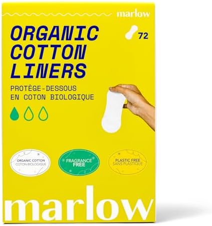 Protectores de Sábana Superior Marlow 100% Algodón Orgánico, Biodegradables, Sin Plástico, Sin Fragancia, Hipoalergénicos, Ultra Delgados, 72 Piezas - imagen 1