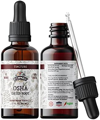 Extracto Líquido de OSHA para Soporte Respiratorio, Tintura Orgánica de OSHA, Desintoxicación Natural de Pulmones 2 Fl Oz - imagen 1