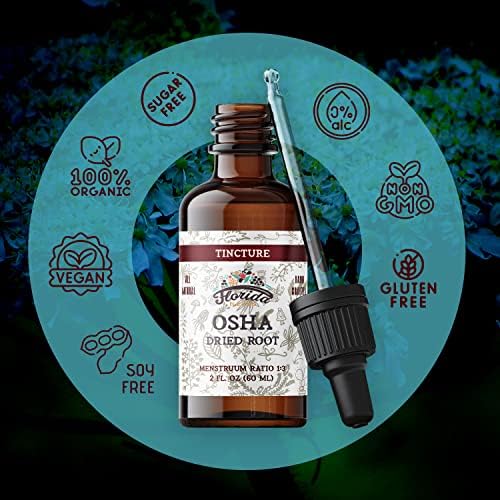 Extracto Líquido de OSHA para Soporte Respiratorio, Tintura Orgánica de OSHA, Desintoxicación Natural de Pulmones 2 Fl Oz - imagen 5