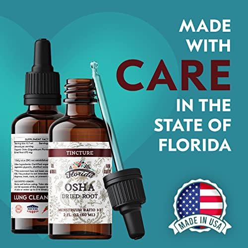 Extracto Líquido de OSHA para Soporte Respiratorio, Tintura Orgánica de OSHA, Desintoxicación Natural de Pulmones 2 Fl Oz - imagen 6