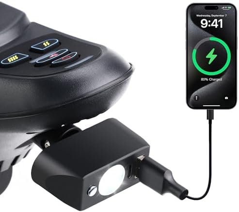 Accesorios para Silla de Ruedas Eléctrica con Luz LED, Controlador de Iluminación Nocturna Ajustable, Conector XLR de 3 Pines, Alta Brillantez - imagen 1