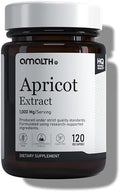 Suplemento de Extracto de Albaricoque AMALTH en Cápsulas (25:1) 120 Cápsulas de 500mg, 1000mg por Porción (Paquete de 1) (Herbal, Vegano, No - imagen 1