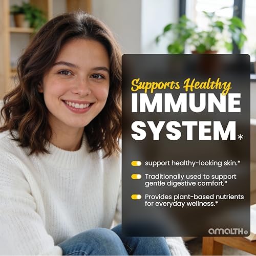 Suplemento de Extracto de Albaricoque AMALTH en Cápsulas (25:1) 120 Cápsulas de 500mg, 1000mg por Porción (Paquete de 1) (Herbal, Vegano, No - imagen 5