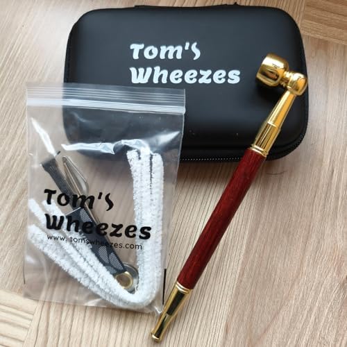 Pipa de Madera para Tabaco con Herramienta Limpiadora y Bolsa Negra, Kit de Accesorios para Pipa Kiseru de 6 pulgadas (Rojo) - imagen 6