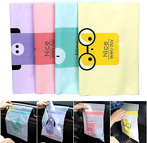 Bolsa de Basura Desechable de 60 Piezas, Impermeable, Ideal para Autos, Cocina, Dormitorios, Viajes y Oficina, Práctica y Duradera - imagen 1