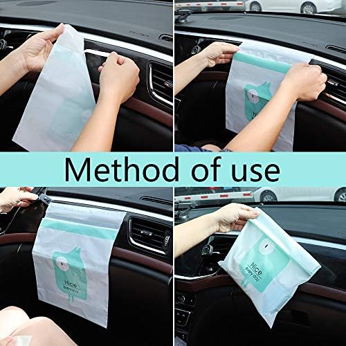 Bolsa de Basura Desechable de 60 Piezas, Impermeable, Ideal para Autos, Cocina, Dormitorios, Viajes y Oficina, Práctica y Duradera - imagen 6