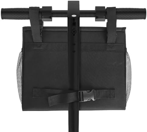 Canasta para Scooter Eléctrico BOHEMIABY - Bolsa Conveniente con Compartimento para Laptop de 14 Pulgadas y Portavasos, Instalación Fácil, Accesorios - imagen 5