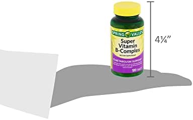 Spring Valley Super B Complex 100 Tabletas - Paquete de Apoyo Energético con Lual's 45 Diabetes Decodificado - imagen 4