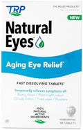 The Relief Products Natural Eyes - Alivio Natural para Ojos, Tabletas de Rápida Disolución para Salud Ocular, Visión Nocturna, Ojos Cansados, - imagen 1