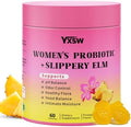 Gomitas de Probióticos para Mujeres YXSW con Olmo Resbaladizo, Sin Azúcar, Apoyo para el pH, Salud Digestiva e Inmunidad, Sabor Piña, 60 Unidades - imagen 1