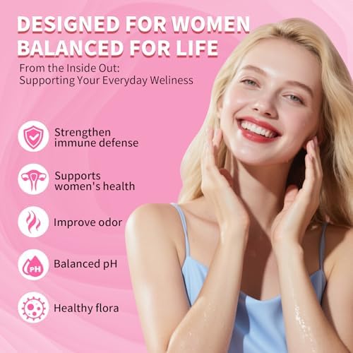 Gomitas de Probióticos para Mujeres YXSW con Olmo Resbaladizo, Sin Azúcar, Apoyo para el pH, Salud Digestiva e Inmunidad, Sabor Piña, 60 Unidades - imagen 3