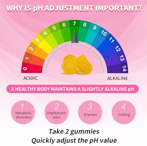 Gomitas de Probióticos para Mujeres YXSW con Olmo Resbaladizo, Sin Azúcar, Apoyo para el pH, Salud Digestiva e Inmunidad, Sabor Piña, 60 Unidades - imagen 5