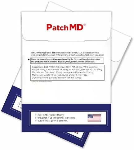 Parches Tópicos PatchMD Glutatión Plus - Suministro para 30 Días - imagen 2
