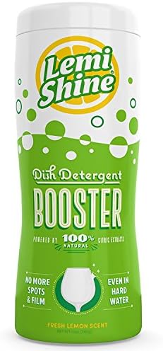 Lemi Shine Booster (1, 12 oz) - Aditivo Limpiador para Lavavajillas - imagen 1