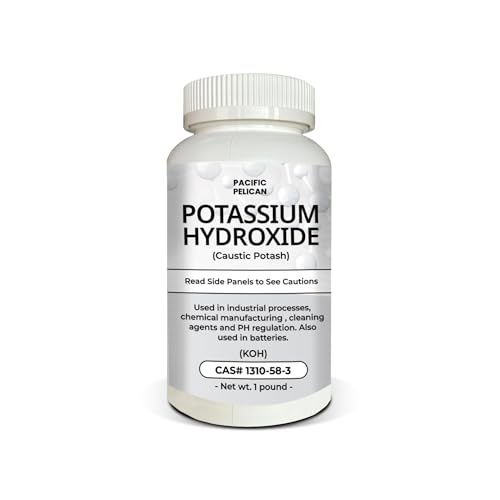 Hidróxido de Potasio (Potasa Cáustica) Pacific Pelican - Producto Químico KOH - imagen 1