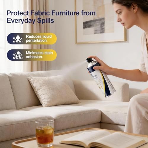 Spray Protector Impermeable KEFPO: Protección Invisible para Tapicería y Lino - Repele Manchas para Sofás y Telas (6.76oz) - imagen 2
