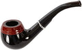 Pipa de Humo Falsa Kangaroo de 5.5 Pulgadas Negra - Accesorio de Disfraz de Capitán para Hugh Hefner - Pipa de Juguete para Fiesta de Año Nuevo - imagen 1