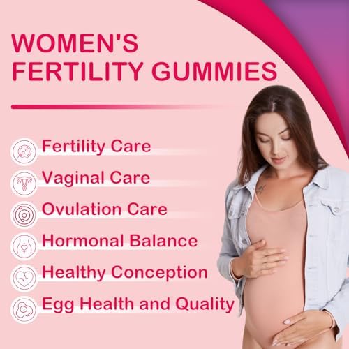 Suplementos de Fertilidad para Mujeres, Vitaminas Prenatales con Myo-Inositol y D-Chiro Inositol, Folato, Hierbas, para Balance Hormonal y Cuidado - imagen 3