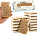 Esponjas Naturales de Celulosa Purely Calm - Paquete de 12 Esponjas, Seguras para Utensilios Antiadherentes, Doble Cara para Lavar Trastes y Uso - imagen 1