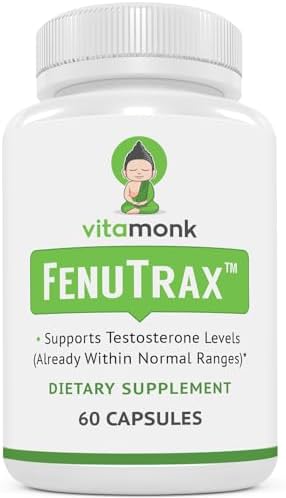 VitaMonk FenuTrax™ Extracto de Fenogreco Potente 50% Estándar para Fenuside - Alto Contenido de Furostanol y Saponinas - 60 Cápsulas - imagen 1