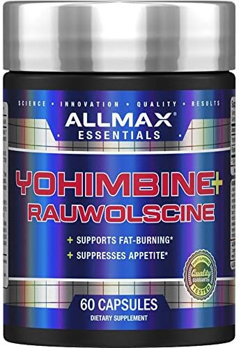 ALLMAX Essentials YOHIMBINA + RAUWOLSINA - 60 Cápsulas - Ayuda a Quemar Grasa y Suprimir el Apetito - 60 Porciones - imagen 1
