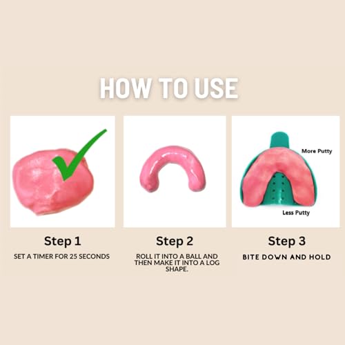 Kit de Silicona para Indentación Dental en Casa | Rápido Secado, Ajuste Perfecto para Retenedores y Más - imagen 4