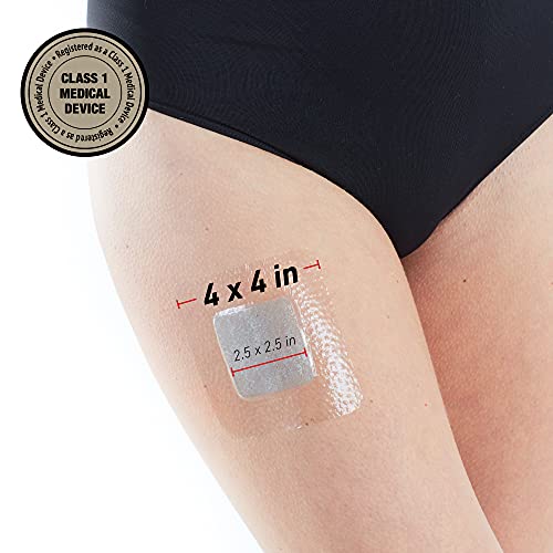 Dressing Hidratante Multiusos Neo G Opti-Heal - Almohadillas de Hidrogel para Manejo Avanzado de Heridas - 4 Pzs 4 x 4 para Úlceras, Llagas y - imagen 5